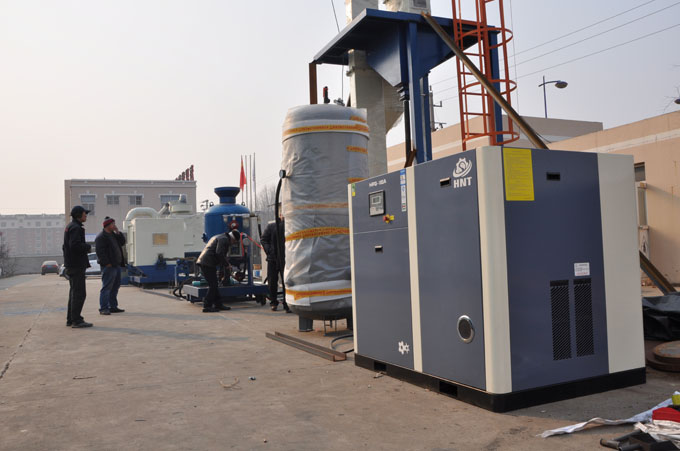 内部喷砂行业空压机案例 内部喷砂行业空压机案例